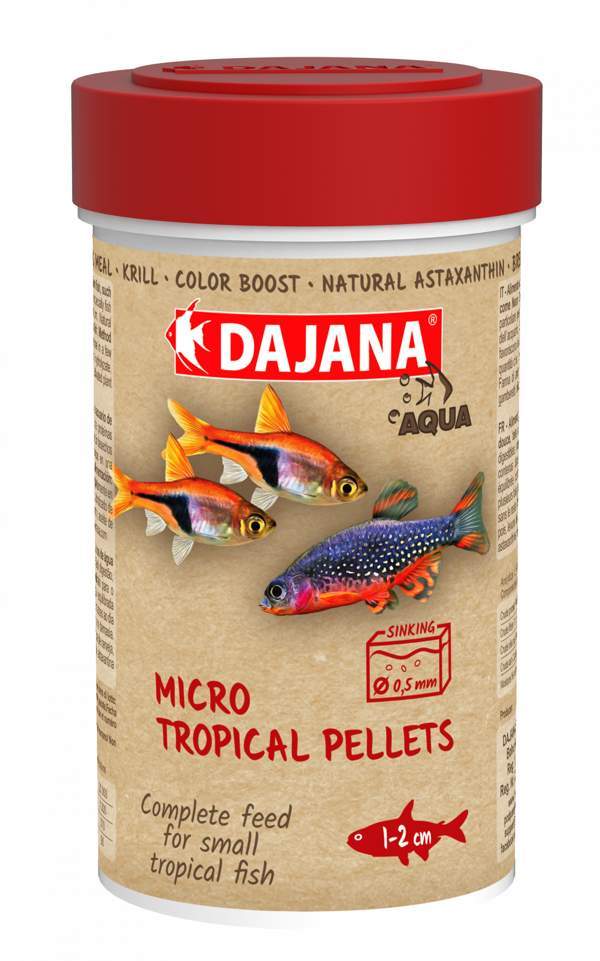 Micro tropical pellets 100ml